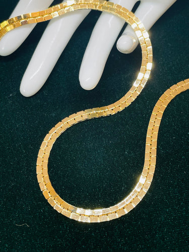 18K Gold Plated Mirror Chain